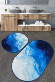 Mijölnir Juego de alfombrillas de baño Oseyan - 78 Multicolor